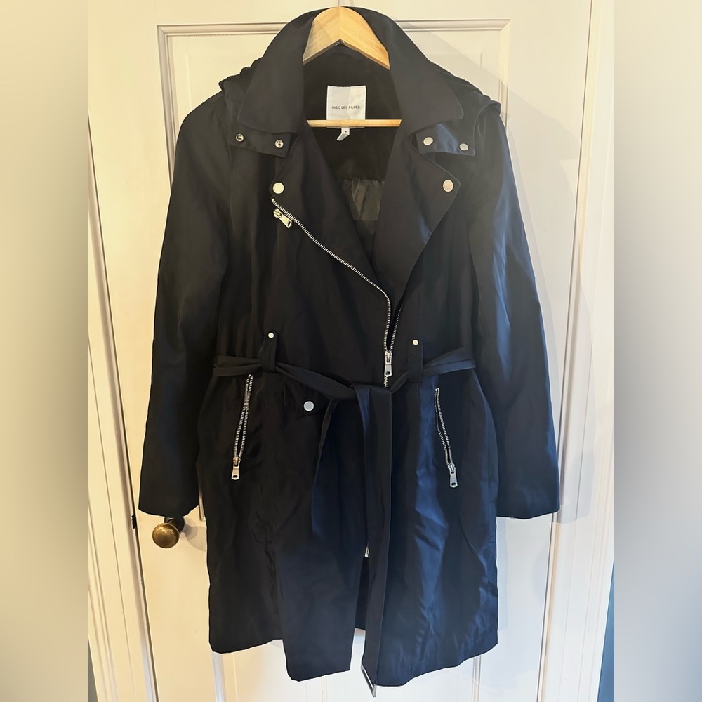 Avec Les Filles trench coat